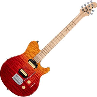 STERLING BY MUSIC MAN AX3QM-SPR-M1 Axis - Spectrum Red image 2