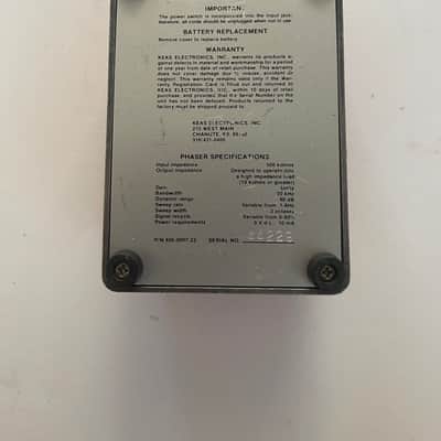 Ross Phaser Original Phase Shifter Vintage 1979 Modified Guitar Effect Pedal image 8