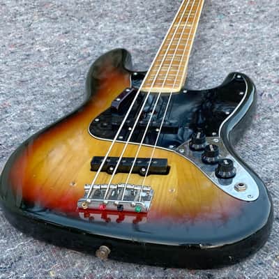 Fender Jazz Bass 1978 - Sunburst Maple Fingerboard image 6