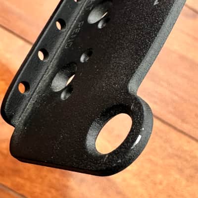 Left Handed G&L Dual Fulcrum Vibrato Bridge Plate 1980-2000 - Black image 5