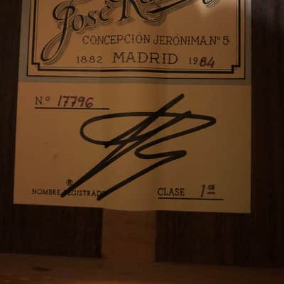 Guitarra José Ramírez 1984 imagen 17