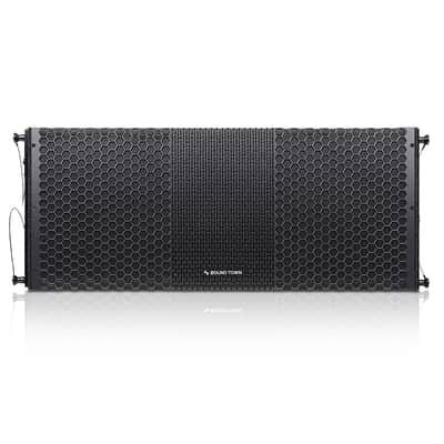 ZETHUS-210BPW | ZETHUS Series Dual 10" Powered Line Array Loudspeaker with Onboard DSP, Black image 2