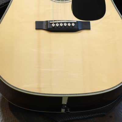 2018 Martin Custom Shop Seth Avett Limited Edition D-35 Dreadnought Acoustic Guitar Natural + OHSC image 6