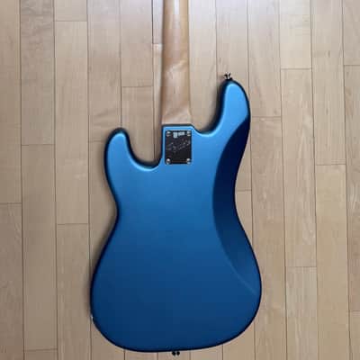 Fender American Performer Precision Bass with Maple Fretboard 2018 - Present - Satin Lake Placid Blue image 2