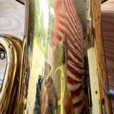Conn 10J Tuba 1962 - Brass Lacquer image 7