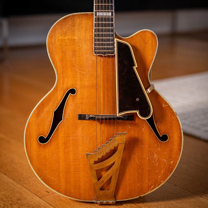 D'Angelico Excel Archtop 1940s - Natural image 1