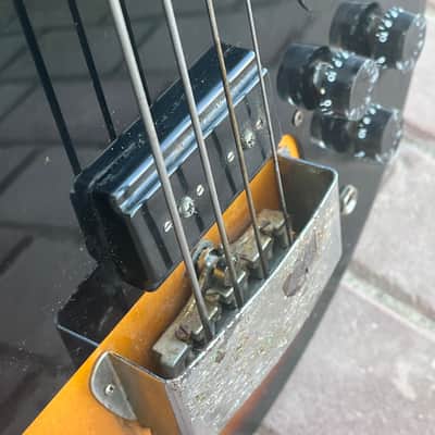 ULTRA RARE 1970's Aria Pro II LB-650 ... SET NECK version (Bill Lawrence Gibson Grabber Humbuckers / 4 Way Gibson Ripper L-9S Rotary Switch / ...) + GIG BAG image 8