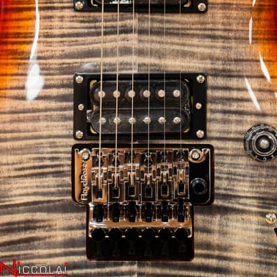 PRS SE Custom 24 Floyd Charcoal Cherry Burst image 9