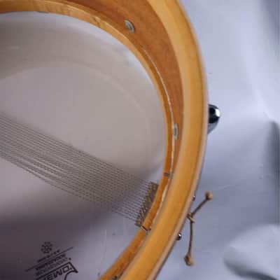 *Slingerland 14x5.5"Snare Drum 3Ply Mahogany Chicago 8Lug Vintage 50s COB Brass* image 10