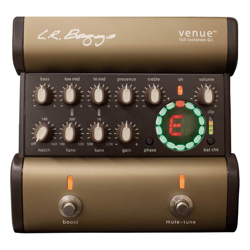 LR BAGGS Venue DI Tuner, EQ, Solo Boost, Effect Loop image 1