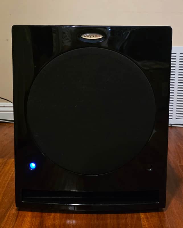 Velodyne DLS4000R Powerful Active Subwoofer 400W Home Theater Speaker w/ Remote & Manual