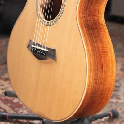 Taylor GS Mini-e LTD Acoustic/Electric Guitar - Figured Koa with Gig Bag image 4