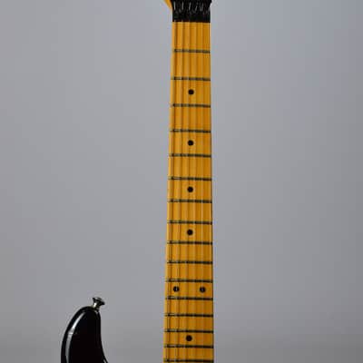 Kramer Pacer-Deluxe 1986 Black 45mm-Nut-Maple-Fretboard image 8