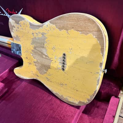 Fender Custom Shop '52 Telecaster Super Heavy Relic Blonde 2022 image 7