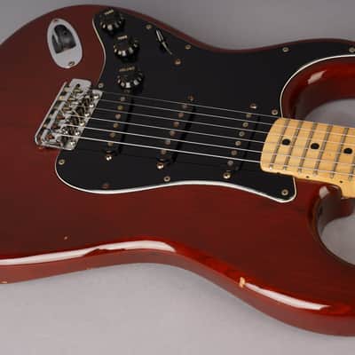 Fender Stratocaster - 1979 - Left Handed - Walnut / Mocha Brown image 21