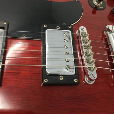 Samick 1995 Artist Series SG-450 Electric Guitar - Wine Red image 10