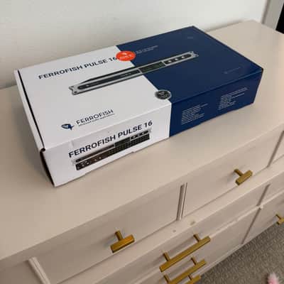 Ferrofish Pulse 16 DX 16-Channel AD/DA Converter 2023 - Present - Silver image 5