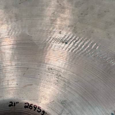 Zildjian 21" A. 50's Large Stamp Ride Cymbal - 2695g imagen 4
