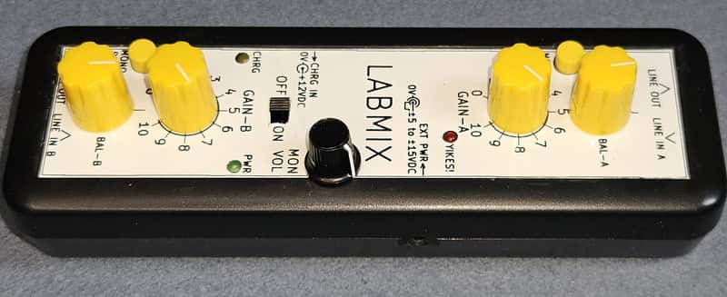 mc_PuP Rechargeable LineA/B Stereo Mixer (LABMIX) image 1