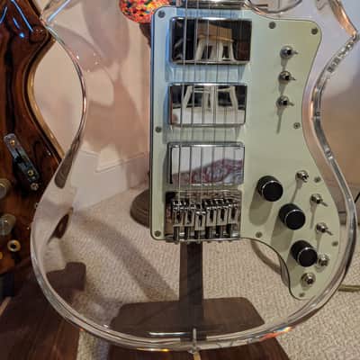 Electrical Guitar Company 2019 Jerry Garcia "Tiger" Acrylic Hybrid OBEL Aluminum Neck image 2