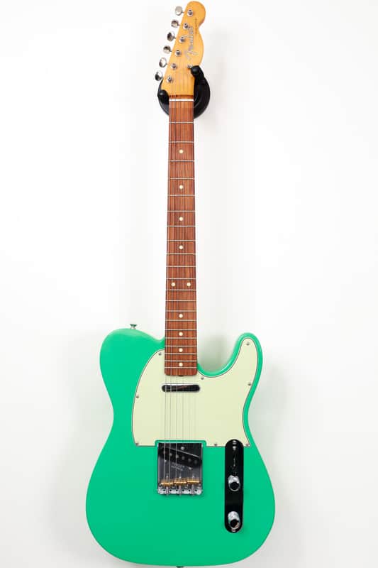 Fender Vintera '60s Telecaster Modified with Pau Ferro Fretboard 2019 - 2023 - Seafoam Green