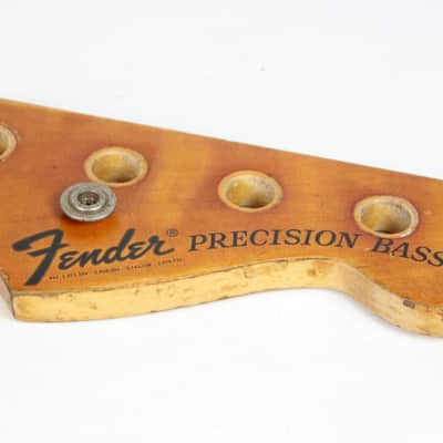 1970s Vintage Fender Precision Bass PBass Maple 4-Bolt NECK USA ~Honest RELIC~ Early-CBS image 20