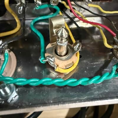 Custom Build w/ Solid Pine Cabinet 5F1 Champ Combo Amp 2024 - Natural pine image 11