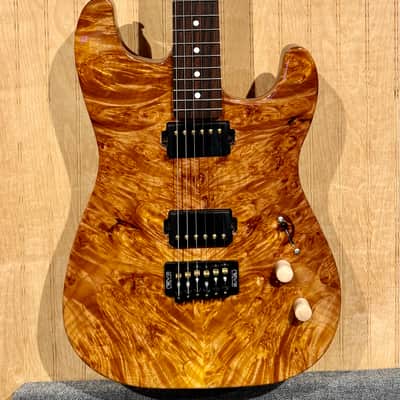 Landon Strat Style 2023 - Burl Wood image 1