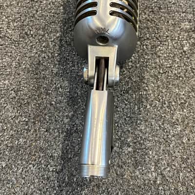 Shure 55S Unidyne Microphone Vintage 1960 Aluminum Pat Pending image 3