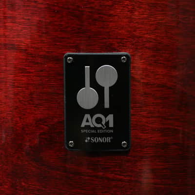 Sonor AQ1 Special Edition Drum Kit 20-10-12-14+14in - Cherry Red image 5