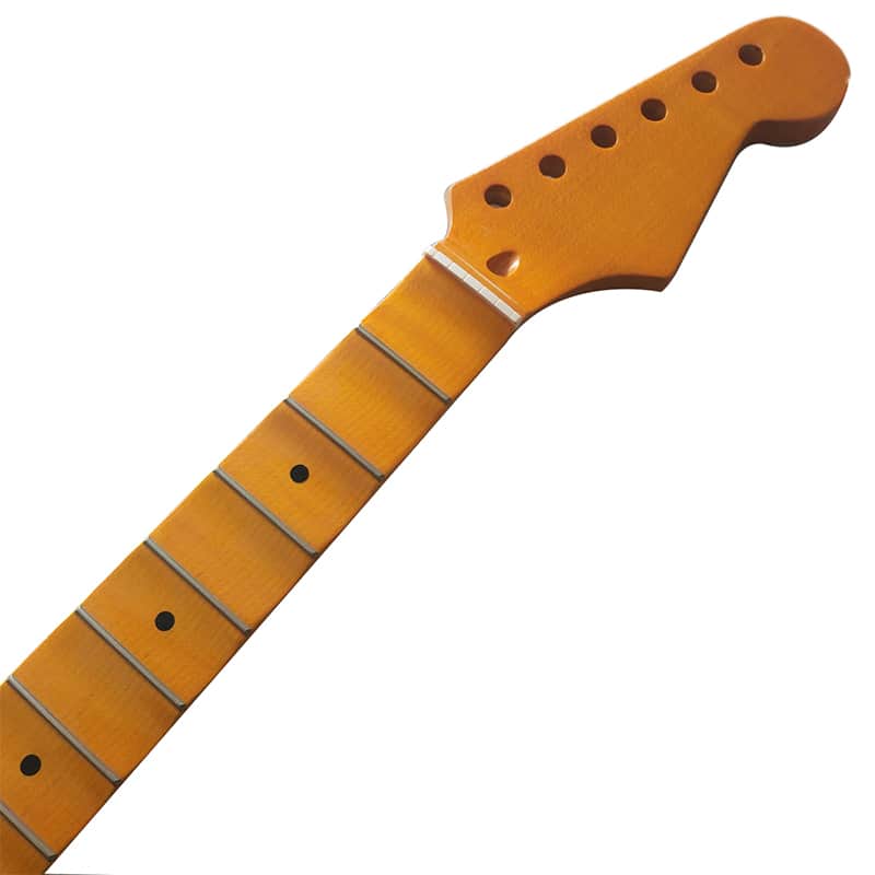 Full Scalloped Maple Guitar Neck,22-Fret image 1
