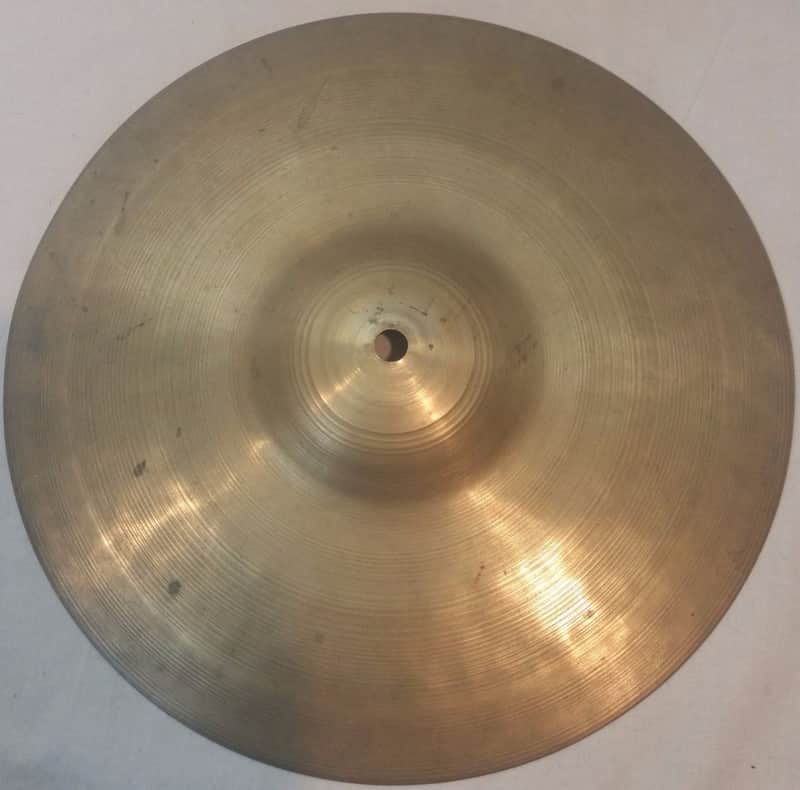 *Zilco 11" Hi-Hat Cymbal Vintage 30s-40s 650g Hand Hammered Turkish B20 Bronze* image 1