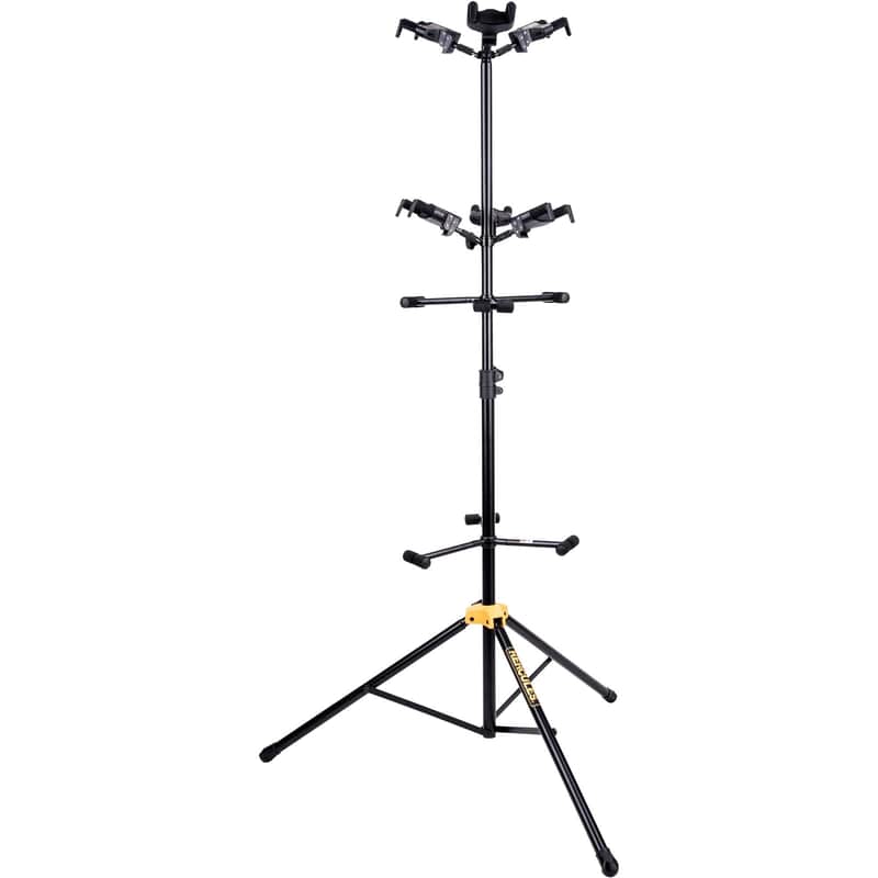 Hercules GS526B PLUS Auto Grip 6 Guitar Stand image 1
