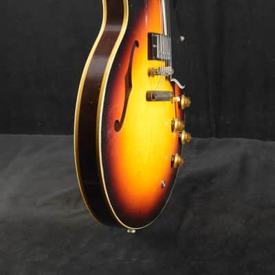 Gibson Murphy Lab 1958 ES-335 Reissue Tri-Burst Light Aged image 3