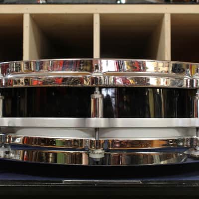 Montineri Custom Drums 3.5x14 Free Floating Snare Drum in Black Lacquer image 4