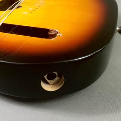 Lefty Fender Standard Telecaster 3 Tone Sunburst Tele Body Natural Relic Custom Build Project image 7