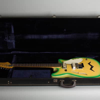 Micro-Frets Golden Melody Semi-Hollow Body Electric Guitar (1969), ser. #1422, original black tolex hard shell case. image 10