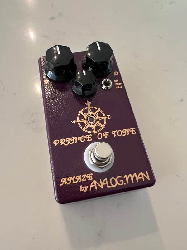 Analogman Prince of Tone Overdrive Pedal | Reverb Canada