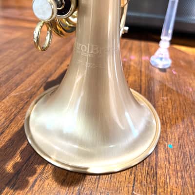Carol Brass Pocket Trumpet CPT-3000-SLB image 2