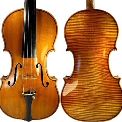 Vintage Labelled 4/4 Violin/Fiddle Eugene Gartner/Eugen Gärtner Stuttgart 1920-Top Quality&Sound-European Master-award-winning luthier-VIDEO image 3