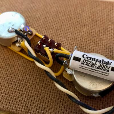 Fender American Deluxe Telecaster 3 Pickup Wiring Harness With On/On Switch image 2