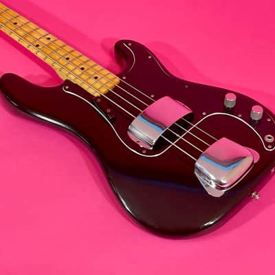 Fender Precision Bass 1979 1981 - Black 100% original clean! image 5