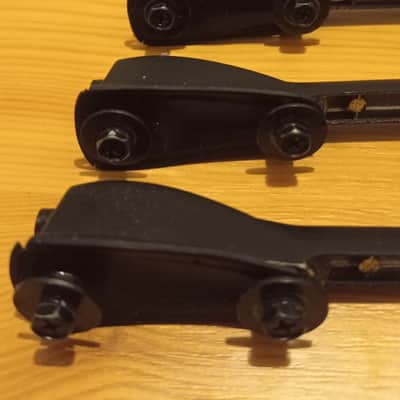 Tama Tom Tuning Lug  Set 6pc - 13 - 14" Tama (Superstar) (MCHL13T) 2002-2011 - Black 🖤 image 10