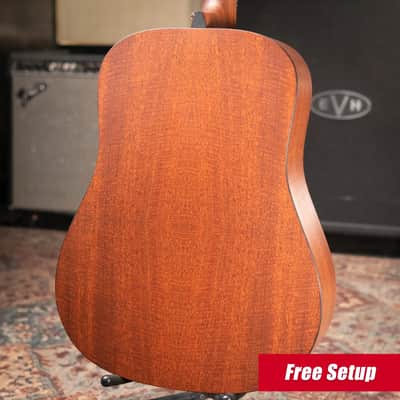 Martin D-X2E Molly Tuttle Signature Dreadnaught Acoustic/Electric Guitar - Spruce Burst with Gig Bag image 2