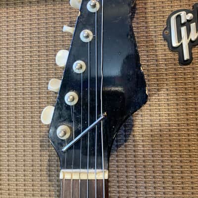 Guyatone LG-55W MIJ Vintage Dual Pickup Electric Guitar 1960s - Sunburst image 3