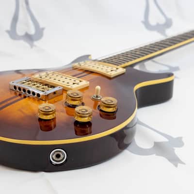 Washburn Falcon 1981- Tobacco? Burst - 5 piece neck through with coil taps image 15