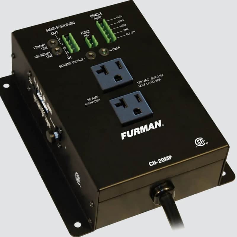 Furman CN-20MP | Smart Sequencer 20 Amp MiniPort Relay. New with Full Warranty! image 1