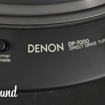 Denon DP-7700 Direct drive servo player W/DA-307 Tonearm Very good condition. image 13