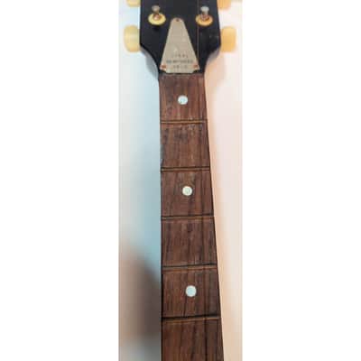 Pirles 4-String Tenor Banjo Rare Vintage w/ Original Hard Case Ready to Restore image 13