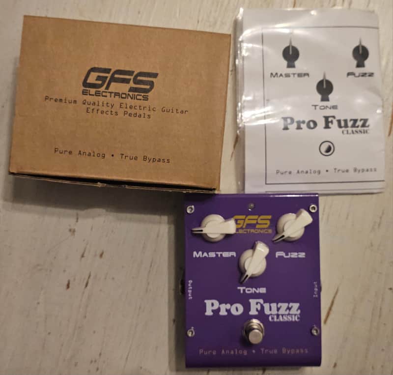 GFS Pro Fuzz Classic Distortion Pedal NOS image 1
